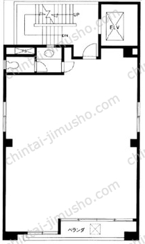 きねやビル7Fの間取図