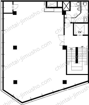 新宿君嶋ビル6Fの間取図