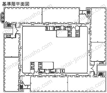 新宿NSビル9Fの間取図