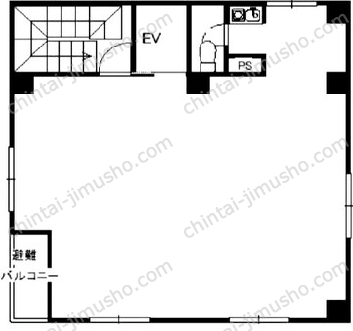 桂昇新御徒町ビル5Fの間取図