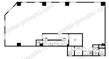 たつみビル2Fの間取図