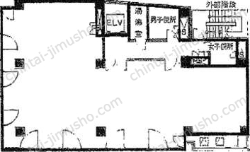 いちご渋谷イーストビル3Fの間取図