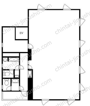 ランドマークビル7Fの間取図