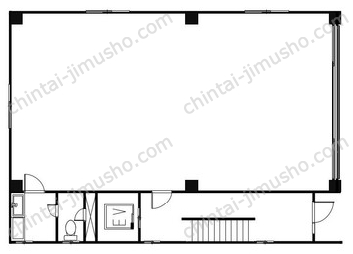 村越ビル1Fの間取図