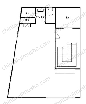 クニビル3Fの間取図