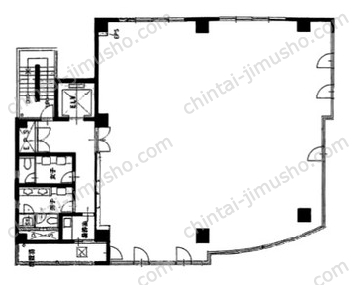 JU KINSHICHO NORTH TOWER6Fの間取図