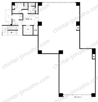 VORT日本橋本町6Fの間取図