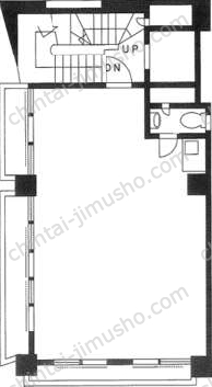 芝大門エフビル5Fの間取図