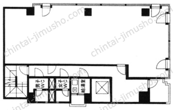 第2東邦ビル4Fの間取図