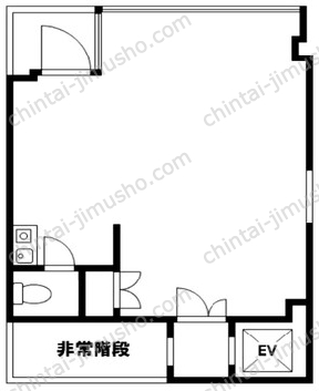 SK東銀座ビル6Fの間取図