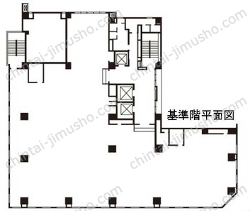 新橋センタープレイス8Fの間取図