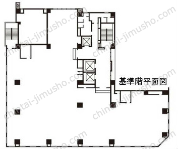 新橋センタープレイス9Fの間取図