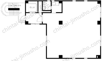 佐藤ビル4Fの間取図