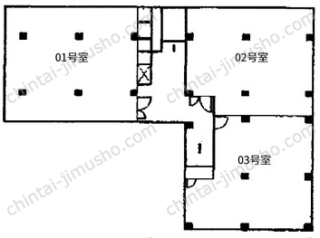 六本木福吉町ビル5Fの間取図