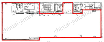 近鉄京橋スクエア8Fの間取図