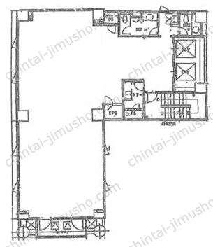 JHVビル3Fの間取図