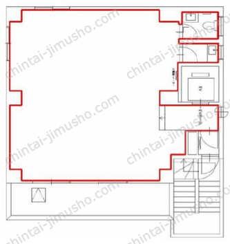 KS7ビル7Fの間取図