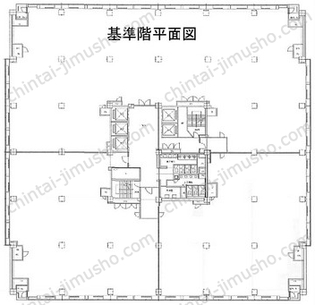 虎ノ門33森ビル2Fの間取図