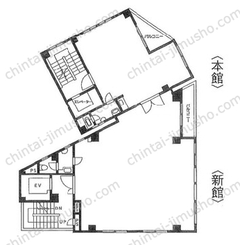 藤枝ビル4Fの間取図