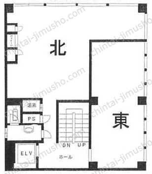 ル・グラシエルBLDG.35Fの間取図