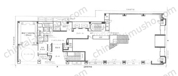 日本橋加藤ビルディング1Fの間取図