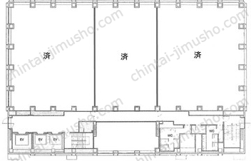 イタリア文化会館4Fの間取図