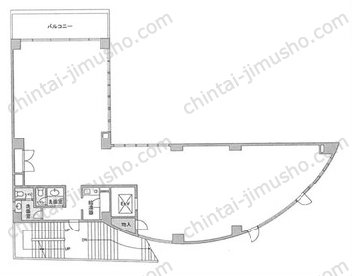 GOODWILL青山3Fの間取図