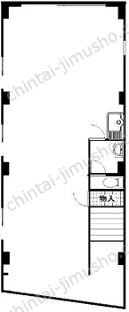 江口ビル1Fの間取図