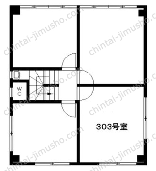 KTビル3Fの間取図