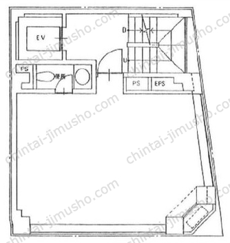 成瀬ビル2Fの間取図