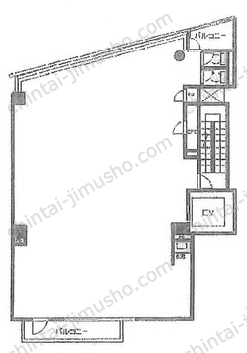 新宿O・Tビル4Fの間取図