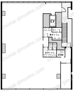 文英堂ビル4Fの間取図