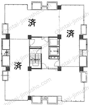 コイトビル2Fの間取図