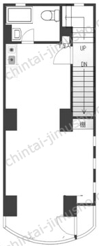 前山ビル3Fの間取図