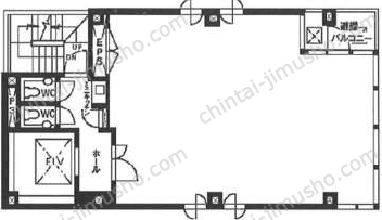 茅場町2丁目ビル6Fの間取図