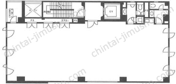 三軒茶屋堀商ビル2Fの間取図