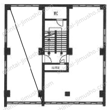 タトルビル2Fの間取図