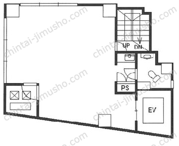 麹町K－118ビル6Fの間取図