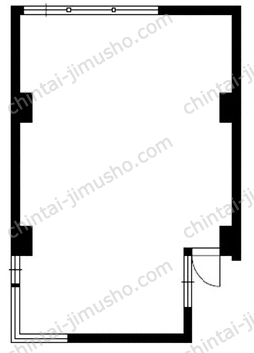 日緯パートⅡ1Fの間取図