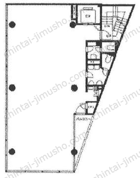 J-6ビル3Fの間取図