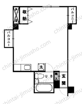 メゾン･ポルト3Fの間取図