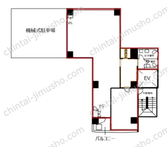 リードシー飯田橋ビル6Fの間取図