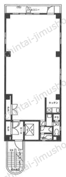 新富町営和ビル2Fの間取図