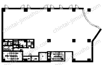 渋谷董友ビルⅤ2Fの間取図