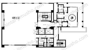 村田ビルディング6Fの間取図