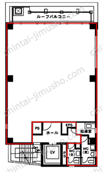 平河町昭和ビル8Fの間取図