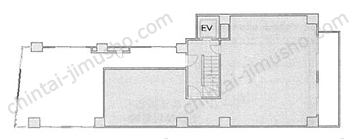 本間屋ビル4Fの間取図