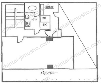 都第一ビル4Fの間取図