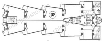 GUNKAN東新宿ビル3Fの間取図