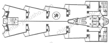 GUNKAN東新宿ビル3Fの間取図